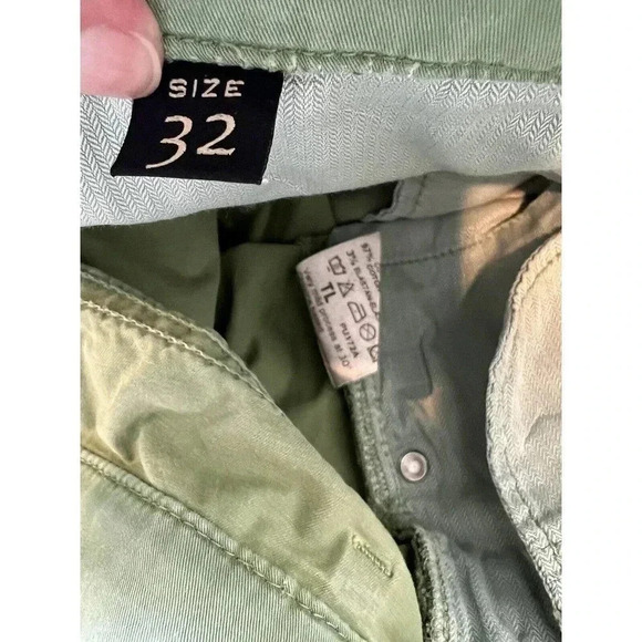 R DERWIN Litchfield Size 32 Green Slacks Pants W32 X 29.5 Inseam - Picture 8 of 11